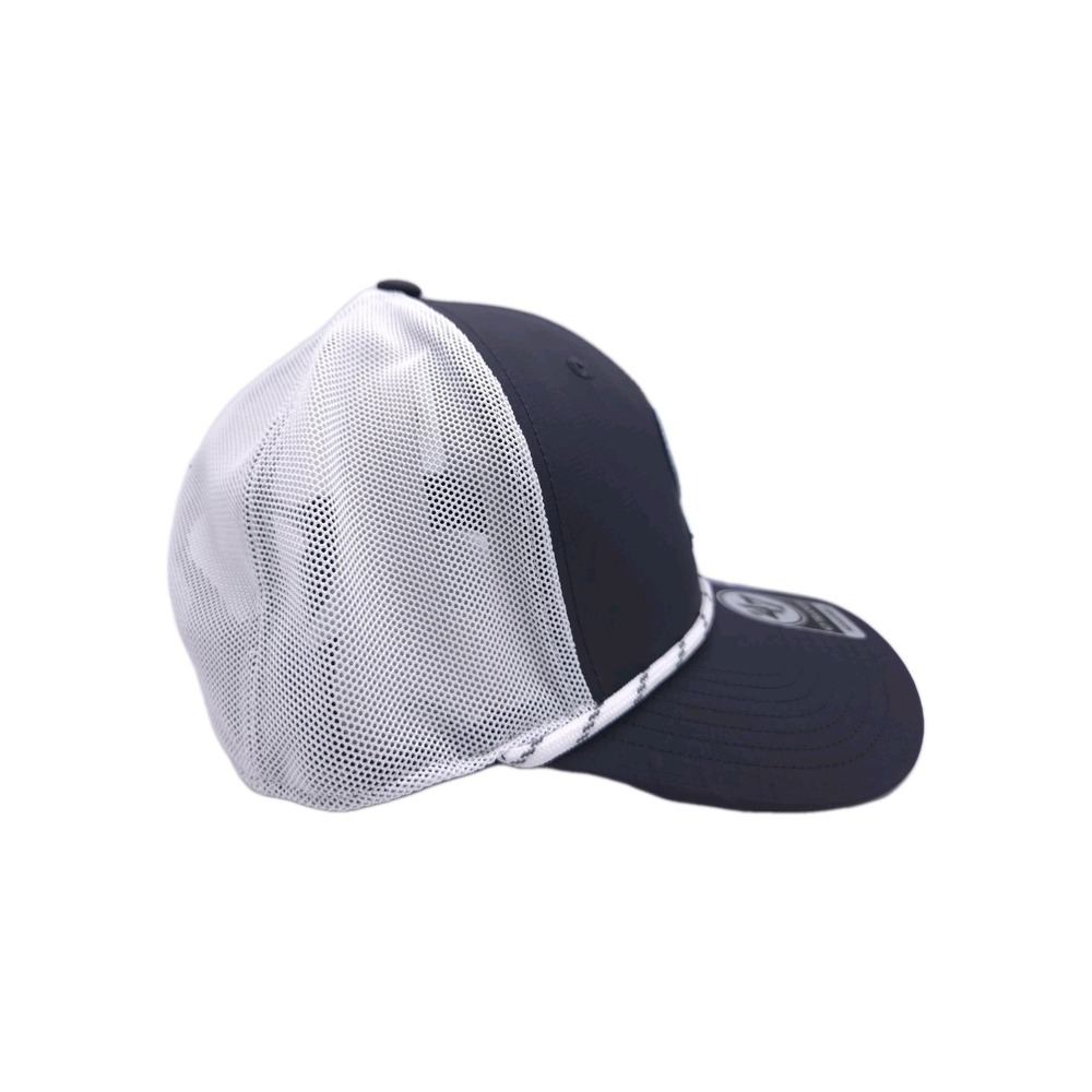 Seattle Kraken '47 Brand NHL Rope‎ Trucker Adjustable Snapback Hat - Picture 3 of 5